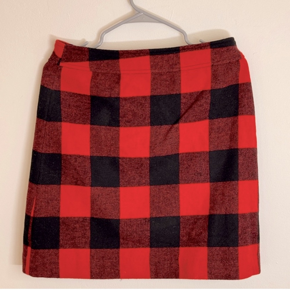 Wool Blend Mini Skirt, Size 8 JCrew Factory